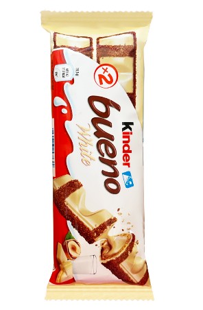 KINDER BUENO Biela tyčinka 39g