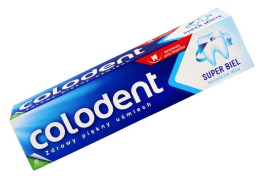 Zubná pasta Colodent Super Biel - odstraňuje zafarbenie - 100 ml