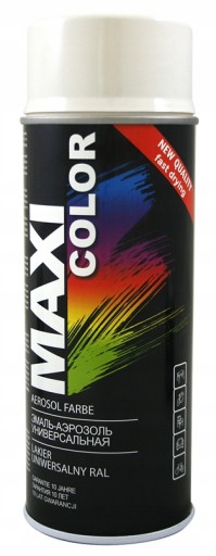 MOTIP DUPLI MOTIP MAXICOLOR LAK. RAL9001 POLYS.400ML