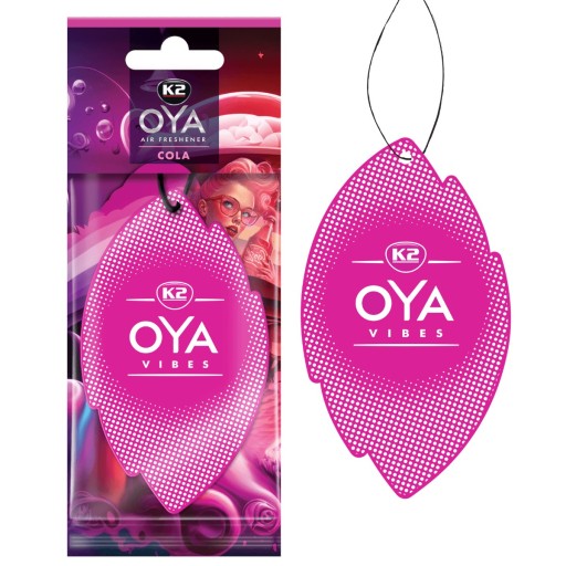 K2 OYA VIBES vôňa do auta prívesok do auta osviežovač vzduchu COLA