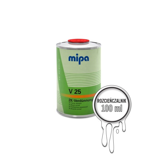 MIPA 2K NORMAL V25 riedidlo na polyuretán, akryl 100 ml