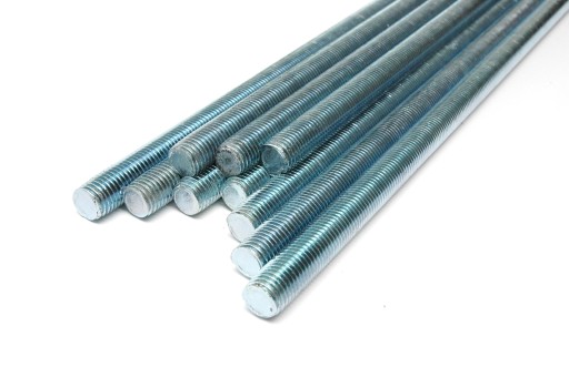 TYČ ZÁVITOVÝ ČEP M8X500mm 50cm TRIEDA 4,8 ZINK.