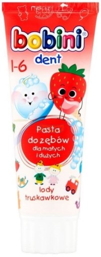 Bobini zubná pasta pre deti (1-6 rokov) 75ml