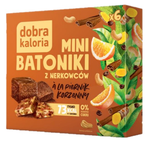 Mini kešu tyčinky ALA pikantný perník Dobra Kaloria