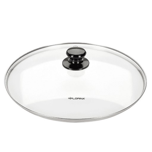SKLENENÉ viečko FLORINA 24 CM