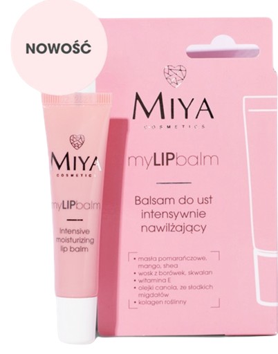 Miya MyLipBalm Intenzívne hydratačný balzam na pery 15 g