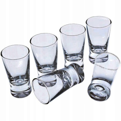 SADA POHÁROV NA VODKU SADA 6x25ml SADA