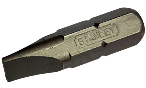 Bit plochý skrutkovač hrot 6,5x1,2 mm Stanley 68-515 1 ks.