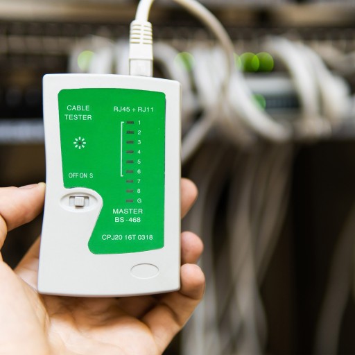 TESTER SIEŤOVÝCH KÁBLOV RJ45 RJ11 LED