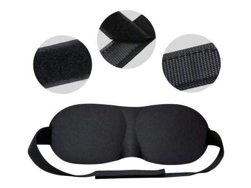 3D MASKA NA SPÁNOK PÁSKY NA OČI PÁSKY NA OČI HIT MASKY POHODLIE SPÁNKU