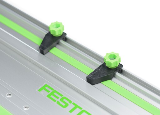 Zarážky vodiacich koľajníc Festool a Makita