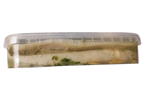 SLEDE FILETY V OLEJI CESNAKINE 510 G DVARO