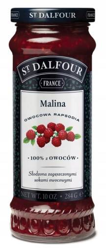 ST. DALFOUR Malinový džem 284g