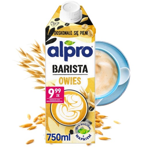 ALPRO BARISTA OATABLE Rastlinný nápoj do kávy - Barmanské mlieko - 750ml