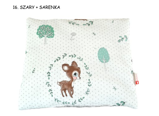 BabyLux MINKY VANKÚŠEK 35X30 CM DO KOČÍKU PLOCHÝ 16