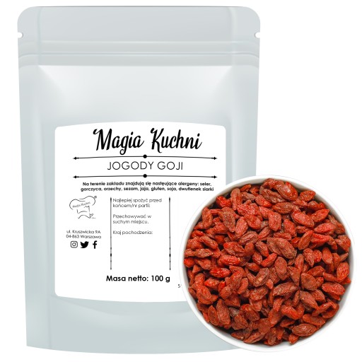 GOJI bobule 100g, prírodné sušené ovocie