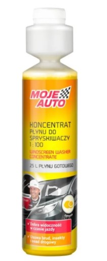 KVAPALINA KONCENTRÁT 250ml - MOJE AUTO