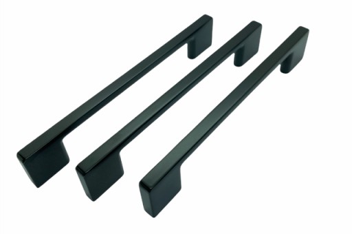 NOVINKA LUCCA KĽÚČKA NA NÁBYTOK 320MM MAT BLACK TECHNO