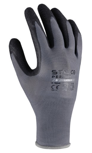 Odolné pracovné rukavice STALCO Perfect Latex H, veľkosť 10-XL