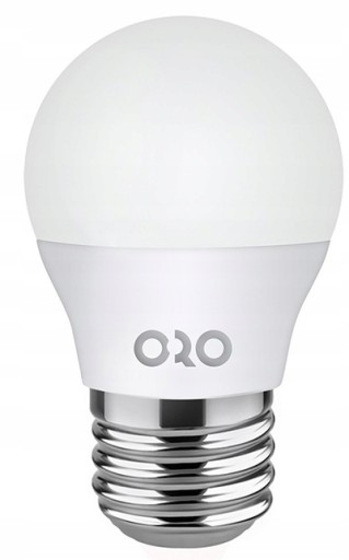 LED žiarovka svetelný zdroj BASE E27 G45 TOTO 8W-WW 900lm 3000K ORO