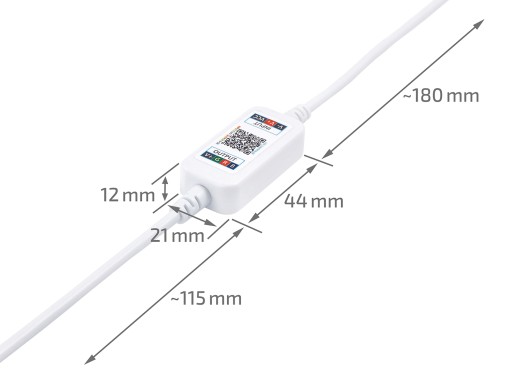 Ovládač Ovládač pre RGB BLUETOOTH LED pásik