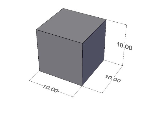 Neodymový tanierový magnet MPŁ 10x10x10 N48