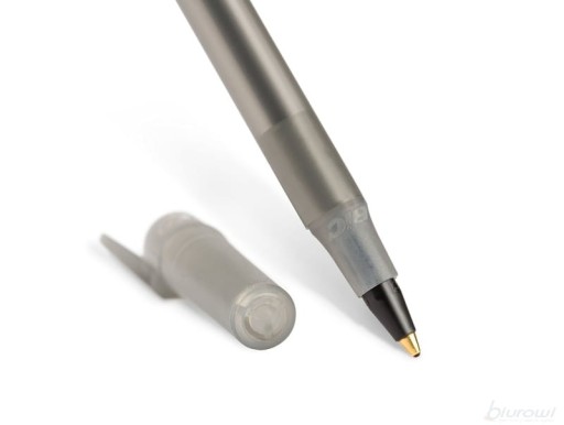 ROUND STIC BALLPOINT BLACK BIC - 1 KUS