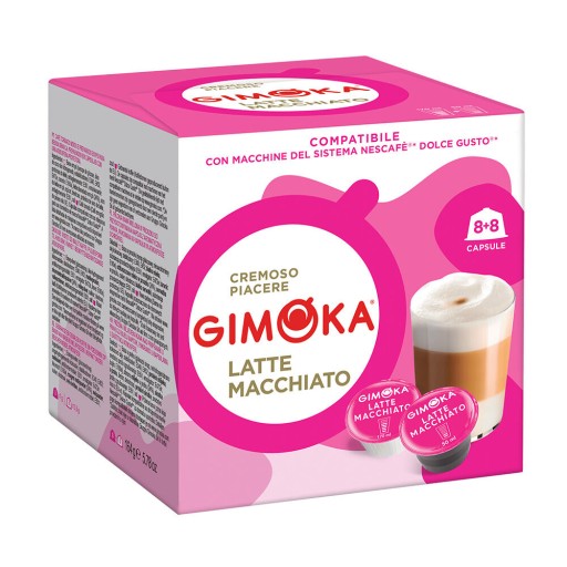 Kapsule pre Dolce Gusto GIMOKA Latte Macchiato