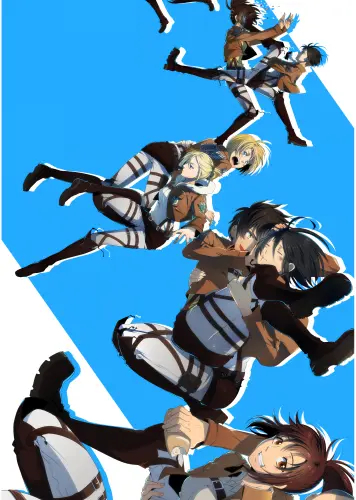 Plagát Anime Manga Attack on Titan aot 063 A3