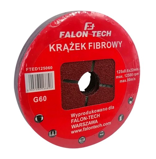 FIBER SHIELD FIBER FIBER DISC 125MM P60 10 ks.
