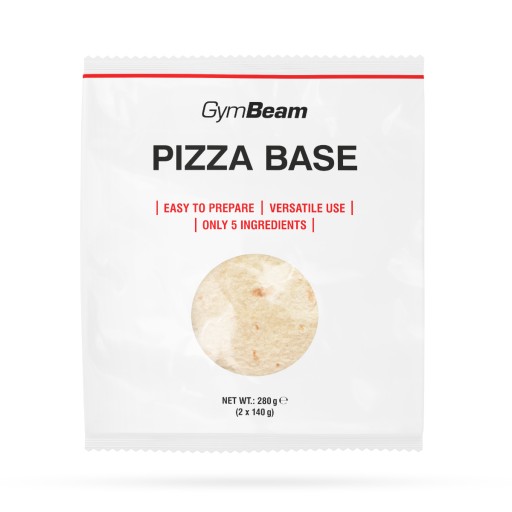 ZÁKLAD NA PIZZU VEGÁNSKY OLIVOVÝ OLEJ VEGÁNSKÝ OLEJ PRIPRAVENÉ PŠENIČNÉ CESTO - GymBeam 2 kusy