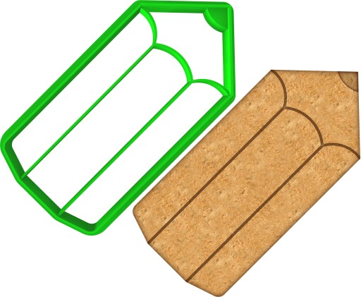 Formička Školská vedecká pastelka ceruzka 2 9cm