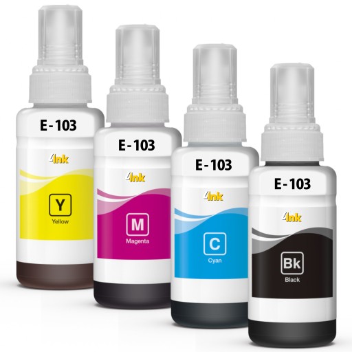 4x ATRAMENT 103 XL PRE TLAČIAREŇ EPSON ECOTANK L3110 L3150 L3160
