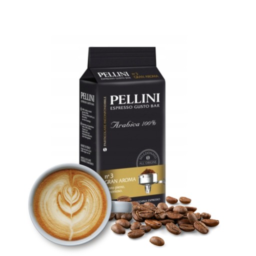 Pellini Gran Aroma 100% Arabica mletá káva 250 g