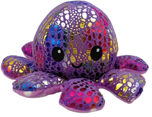 Obojstranný maskot chobotnice, PURPLE C5927