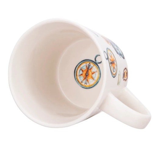 Veľký porcelánový cestovateľský hrnček na kávu a čaj Altom Design 400 ml