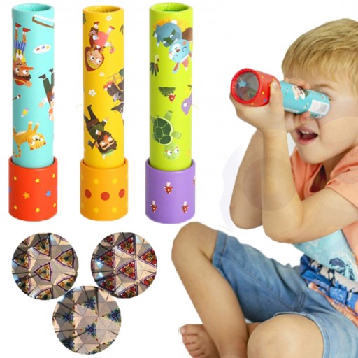 Kaleidoskop Farebný ďalekohľad pre deti 1 ks.