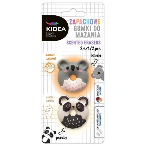 VONNÁ PANDA KOALA GUMA 2 KS KIDEA