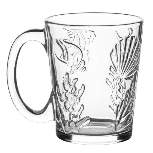 Florina Madeira sklenený hrnček 300 ml, mix vzorov