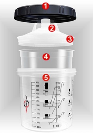 PPS NÁDRŽKA NA HRNKY tvrdá vonkajšia 650ml 1112