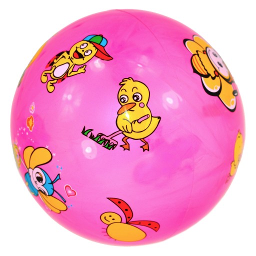 PVC LOPTA 23CM PRE DETI, NA DOMOV, BAZÉN, PLÁŽ, GUMOVÁ HRACIA LOPTIČKA