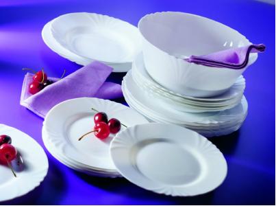Jedálenský tanier plytký 25 cm CADIX LUMINARC