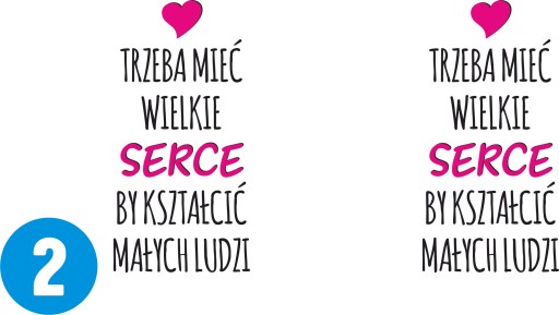 HRNČEK S POTLAČOU NA DEŇ UČITEĽOV, RÔZNE DIZAJNY