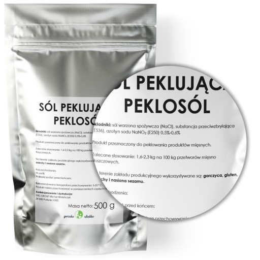 CURNING SOľ mäsová soľ, kysnutá soľ 500g
