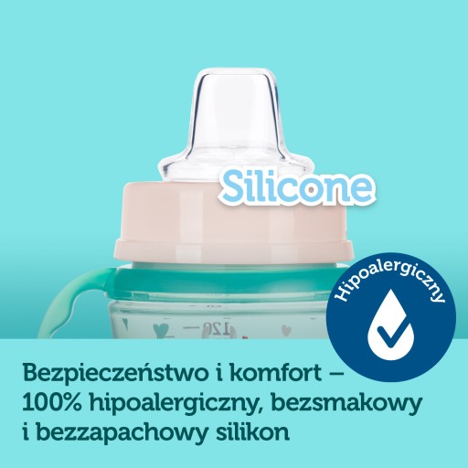 CANPOL TRÉNINGOVÝ HRNEK SILIKÓNOVÝ 35/208 240ML