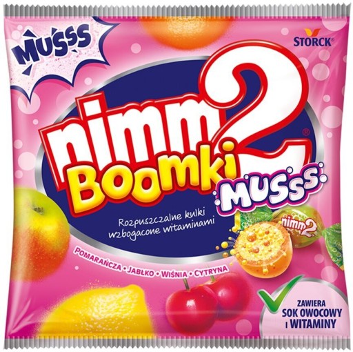 Storck Nimm2 Boomki Muss cukríky 90g x2