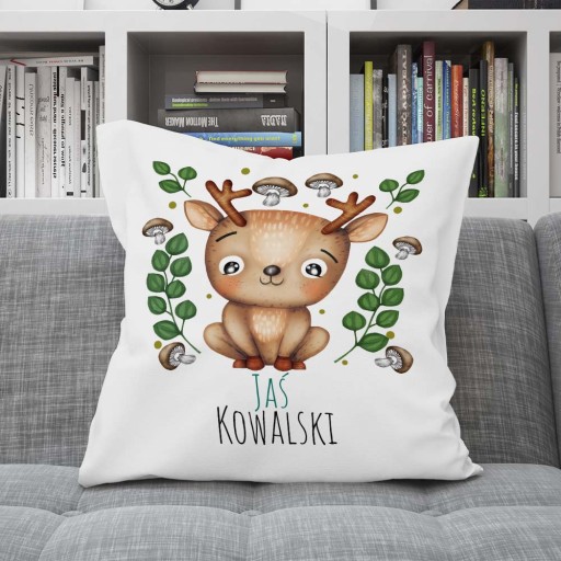 Vankúšik do škôlky pre dieťa + Meno ELONEK