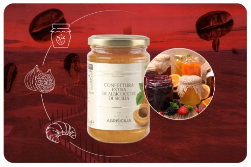 Agrisicilia sicílsky marhuľový džem 360 g
