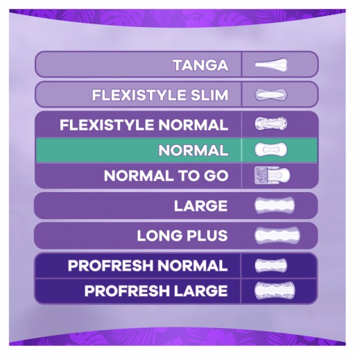 Hygienické vložky ALWAYS DAILIES NORMAL FRESH & PROTECT 60 KS