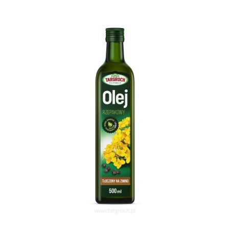 Za studena lisovaný repkový olej 500 ml Targroch
